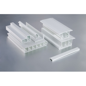 White UPVC Profiles for Windows and Doors