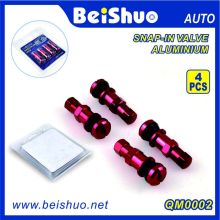 4PCS stellte Auto-Auto-Reifen-Reifen-Ventil mit Blasen-Verpackung ein