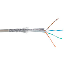 Cat6 305m s/ftp grey LSZH jacket copper solid 26awg lan cable