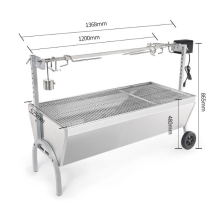 Cold Rolled Steel BBQ Grill