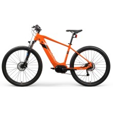Mejor bicicleta de tierra eléctrica naranja
