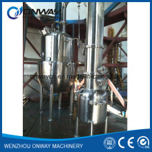 Stainless Steel Milk Tomato Ketchup Concentrate Vacuum Concentator Scraper Evaporator Juice Concentrator Evaporator