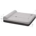 Comfity Durable Memory Foam Dog Bed