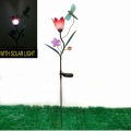 Flor de resina transparente Flower Stake Craft W. Solarlight