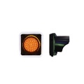 Road Deceleration Flashing LED Solar Traffic Warning Light