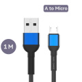 Cables de micro USB trenzados al por mayor PP Yarn