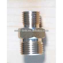 H.p. nipple 250 bar G3/8M-G1/4M, tropicalized steel