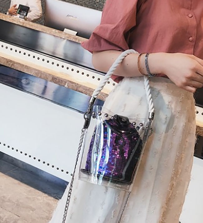 Transparent Shoulder Bag