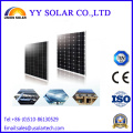 250W de energia solar fabricados na China