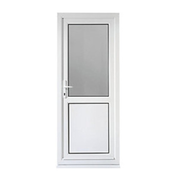 Plastic Casement Window Profile For PVC Bathroom Door