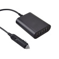 Chargeur de voiture rapide USB 5 ports 45W 9A (12V / 24V)