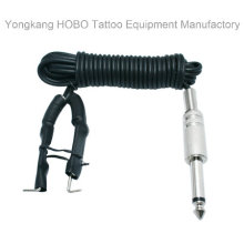 Cable de alta calidad silicona tatuaje Power suministro Clip suave
