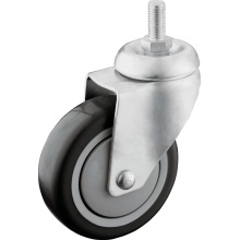 1/2" Thread Stem Casters with 4" PU Wheel