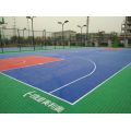 PP sports floor tile for outdoor basketball court