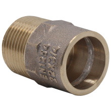 Solder Ring Gunmetal Bronze Male Adapter Fittings