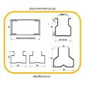 Steel Sigma beam roll forming machine