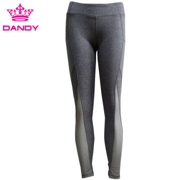 Pantalones de yoga fitness en blanco personalizados