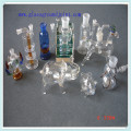 Clear Borosilicate Glass Skirted Cone Socket Adapter for Hookah