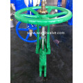 Stainless Steel Worm Gear Knife Gate Valve (WDS)