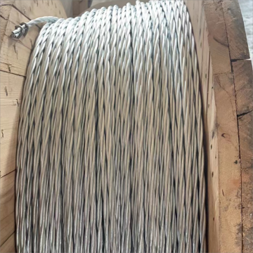 7*0,8 mm, 7*0,9 mm, 7*1,0 mm Greand de aço galvanizado para fios mensageiros/ cabo de fibra óptica