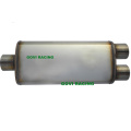 5′′x8′′x14′′x20′′ Dual 2.5′′/Center 3′′ Mirror Car Truck Muffler Witth 409 Ss