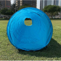 Cossy Home Collapsible Dog Tunnel Tube Kitty Tunnel Haustier Spielzeug Peek Hole für Katzen