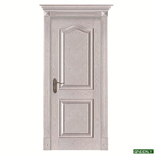 Деревянная дверь с ручной резной рисунком