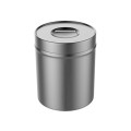 Hospital Medical Stainless Steel Dressing Jar with Knob