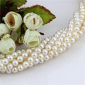 Natural Freshwater Loose Pearl Strands AAA Near Round White Loose Pearl String