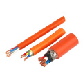 V-90 Insulated Orange Circular Power Cable with SAA