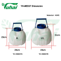 8L Quarter Milk Separator com tubo