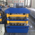 Double roof sheet metal working machine