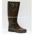 New Fashion Comfort Flat Lady Rain Boots para mulheres