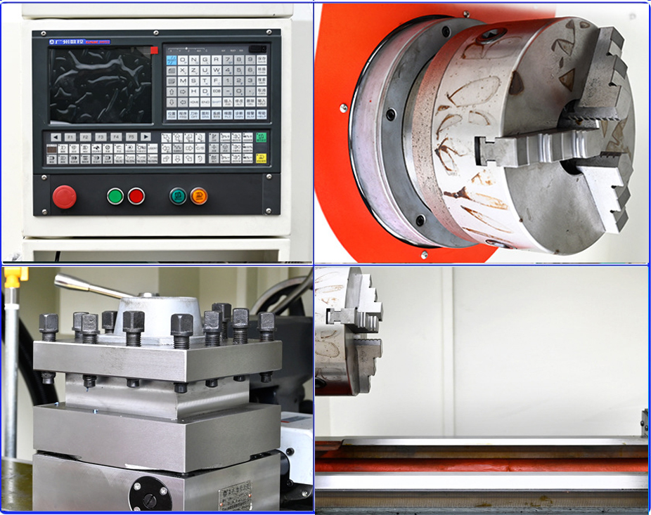 cnc lathe machine for metal 