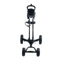 4 Wheel Foldable Golf Trolley with Umbrella Holder