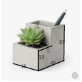 G617 granite pen holder flower pot