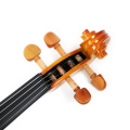 Customized high-quality satin brown hand-painted violin