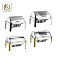 Bain Marie Kochausrüstung/Bain Marie Goldenes Essenwärmer