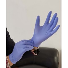 Одноразовые виниловые клинические перчатки защитные перчатки