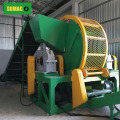 Shredder de recyclage des pneus de camion entier