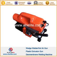 Sobreposição de plástico HDPE PVC LLDPE Geomembrana Hot Wedge Welder