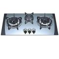 3 Burner Stainless Steel Built in Gas Stove