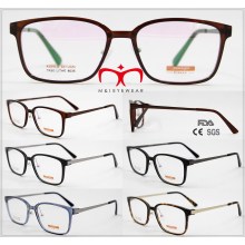 Tr90 Optical Frame with Metal Temple in Stock (9035)
