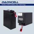DADNCELL LiFePO4 12V100Ah(Actual 102Ah) Pack Factory Customized High Capacity Lithium Phosphate Battery Bank for ships