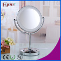 Fyeer Ultra Thin Double Side Cosmetic Table Mirror with LED Light