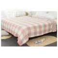 Gauze Cotton Blanket Jacquard with Waffle Pattern