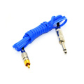 Professionelles weiches Silikon RCA Tattoo Clip Cord für Tattoo Maschine Blau