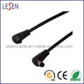 DC Power Cable with Two Right Angle
