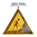 Solar Aluminum Led Traffic Sign For Road