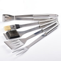 5 Pieces Stainless Steel BBQ Grill Tools Set